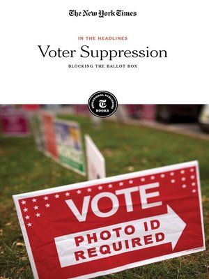 cover image of Voter Suppression